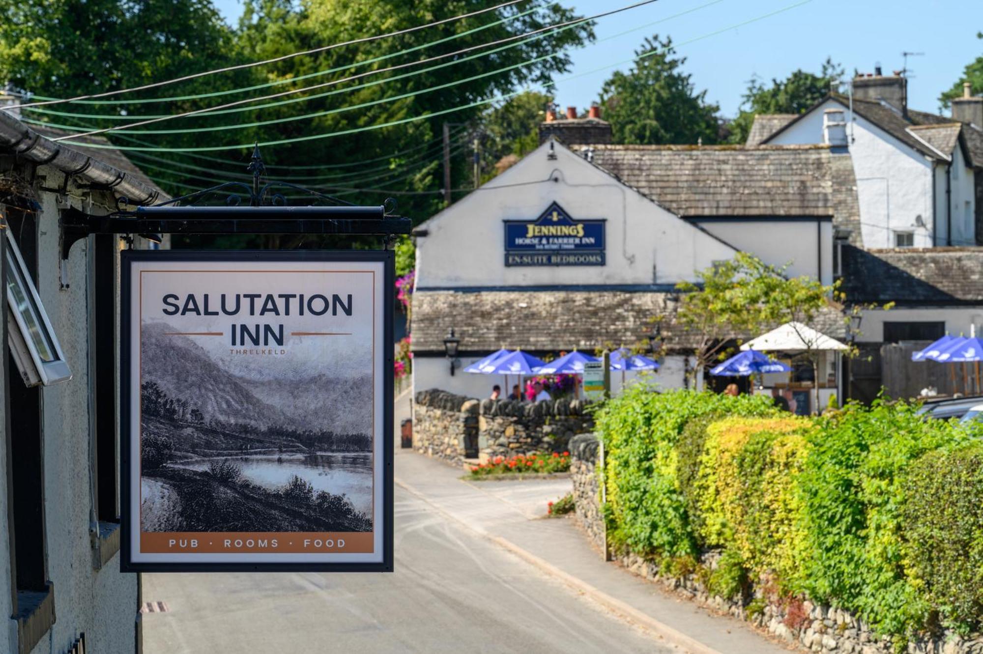 The Horse And Farrier Inn And The Salutation Inn Threlkeld Keswick Esterno foto